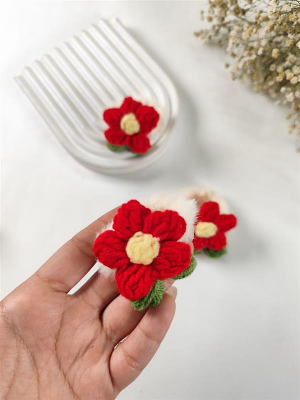 کش مو گل کاموایی 