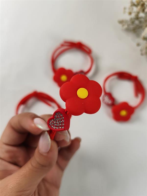 کش مو قلب نگینی 