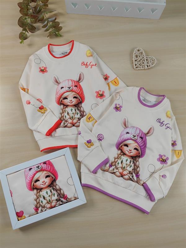 بلوز تک دخترانه کلاه خرگوشی