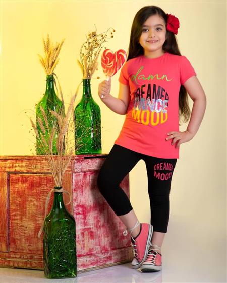 تیشرت ساپورت دخترانه dance