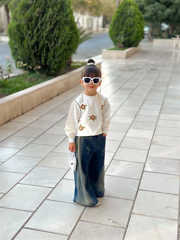 بلوز تک گلدوزی نغمه 