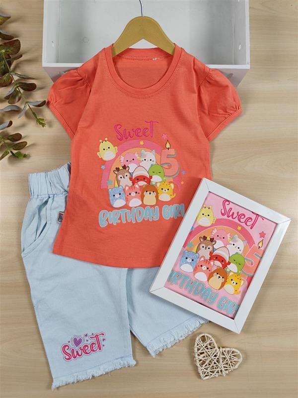 تیشرت شلوارک sweet girl 