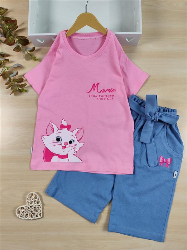 تیشرت شلوارک Cute cat