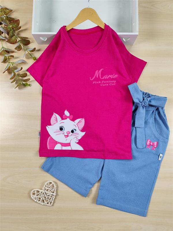 تیشرت شلوارک Cute cat