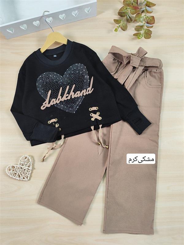 کراپ شلوار قلب Labkhand