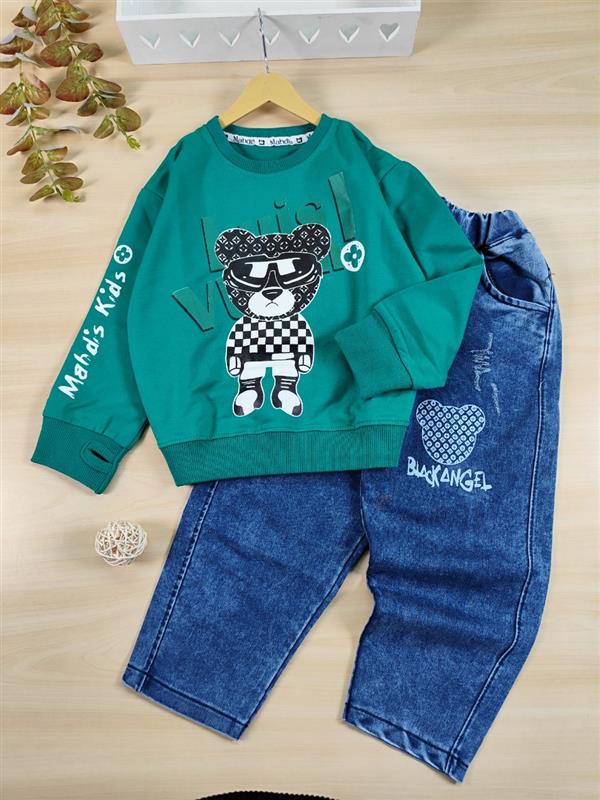 بلوز شلوار Black teddy 