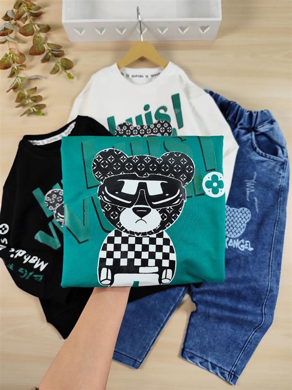 بلوز شلوار Black teddy 