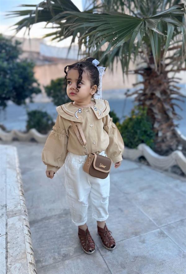 شومیز تک گلدوزی رنگین کمان 