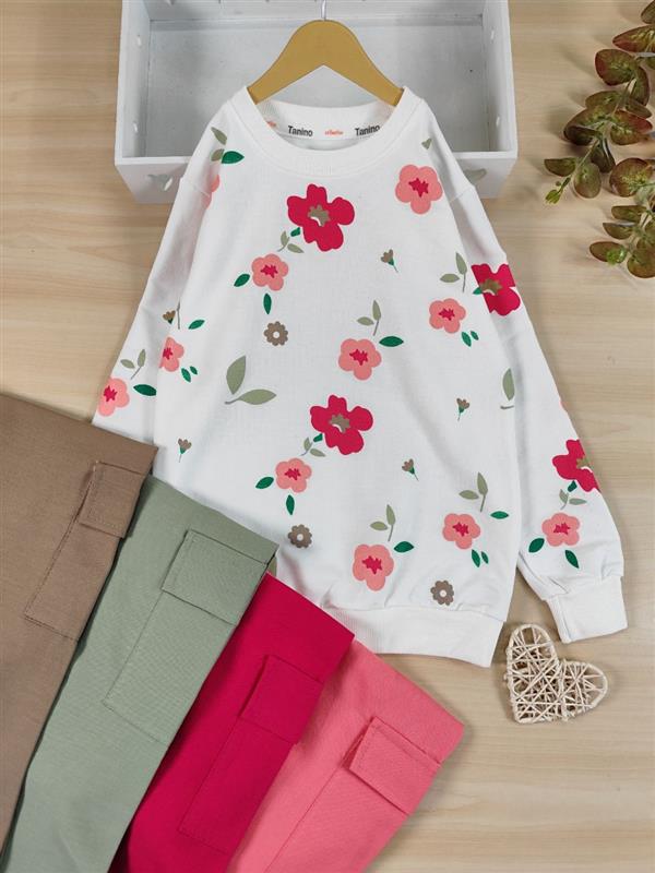 بلوز شلوار Cute flowers 