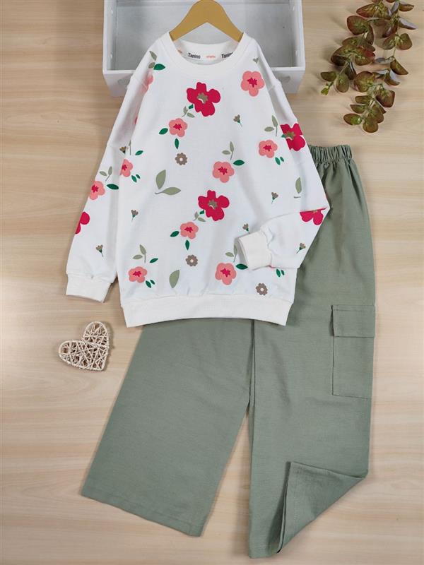بلوز شلوار Cute flowers 