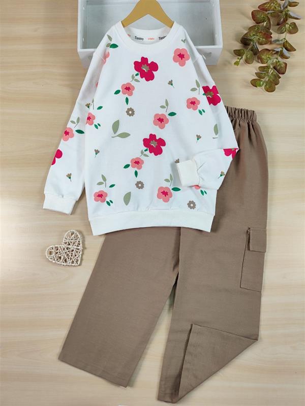 بلوز شلوار Cute flowers 