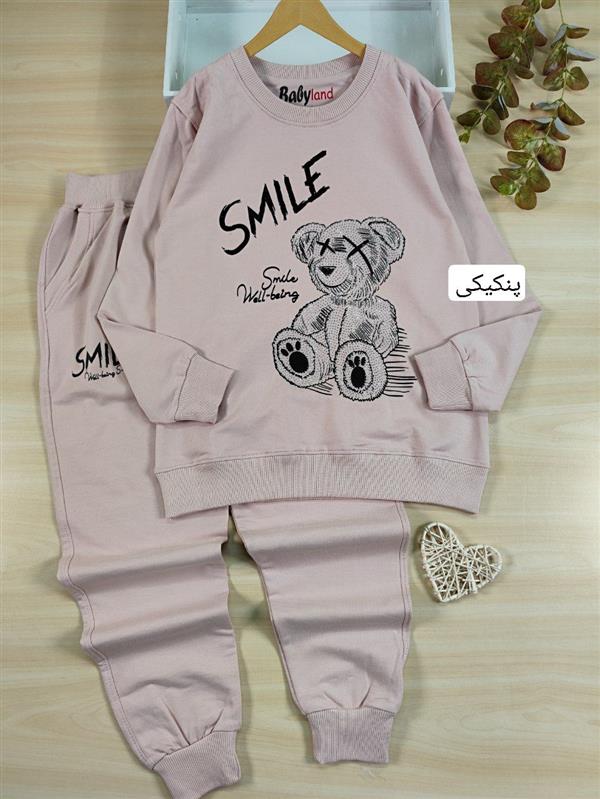 بلوز شلوار تدی نگینی Smile 
