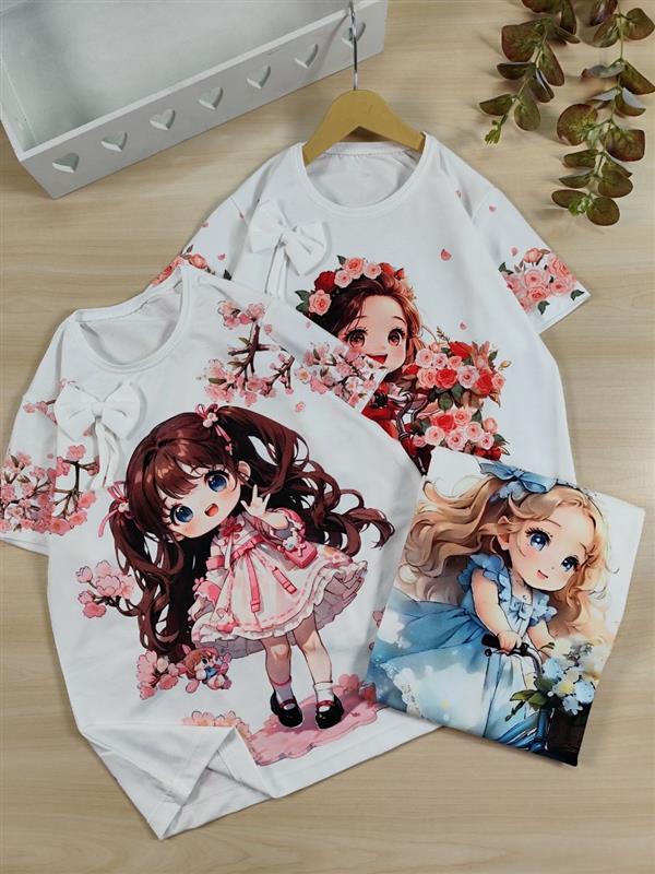 تیشرت تک Happy girls
