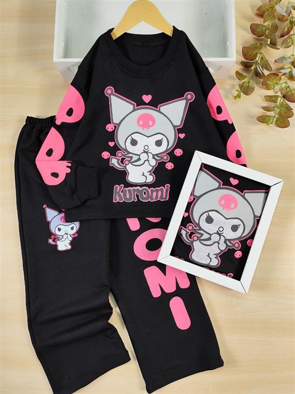 کراپ شلوار Pink kuromi 