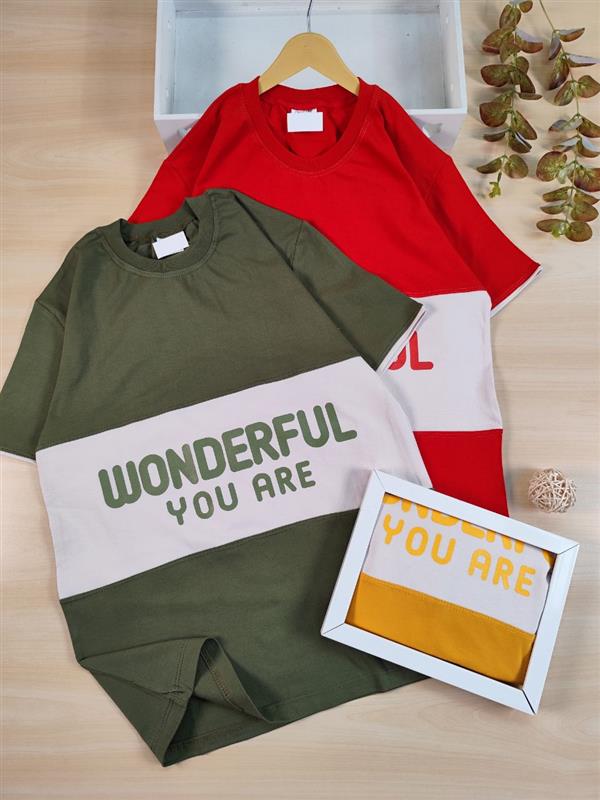 تیشرت تک Wonderful 
