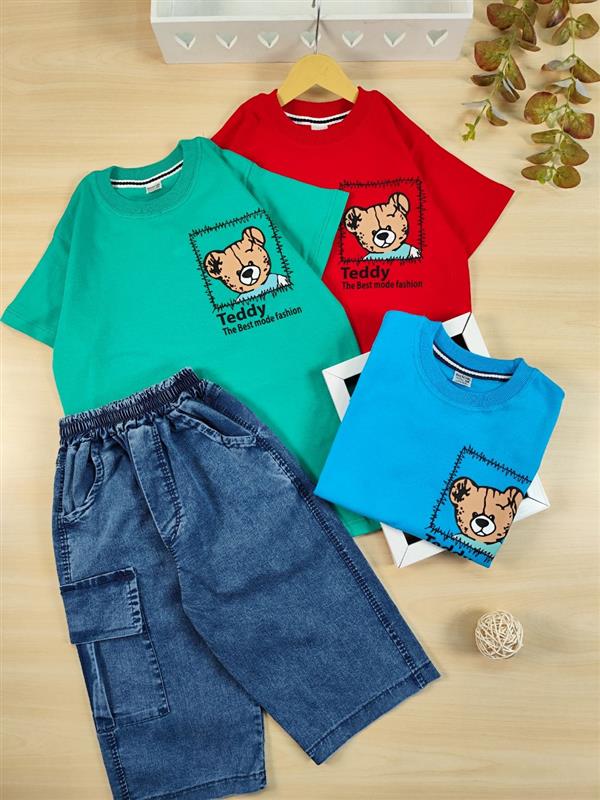 تیشرت شلوارک Teddy best