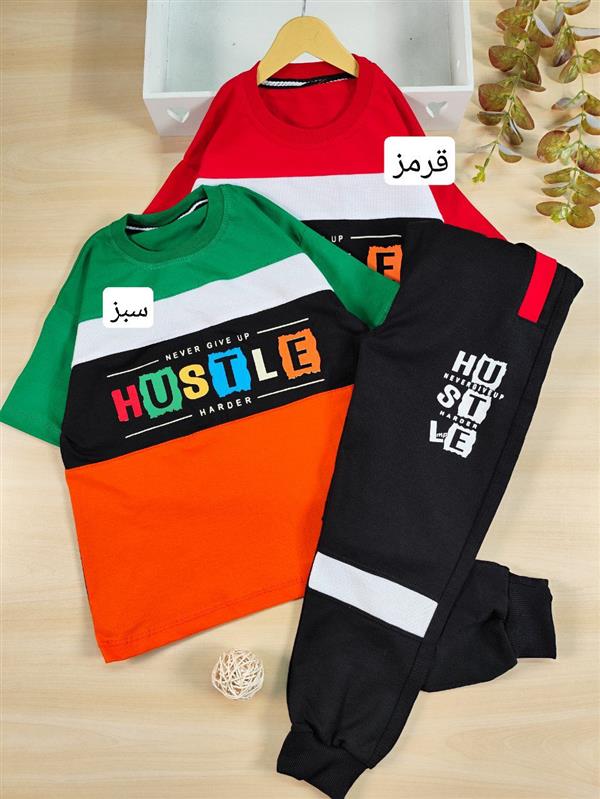تیشرت شلوارک Hustle