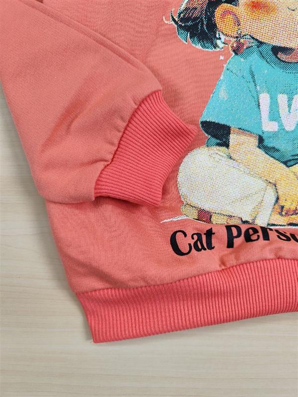 بلوز شلوار Cat person 