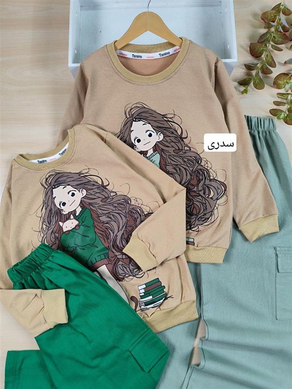بلوز شلوار گیسو و گربه 