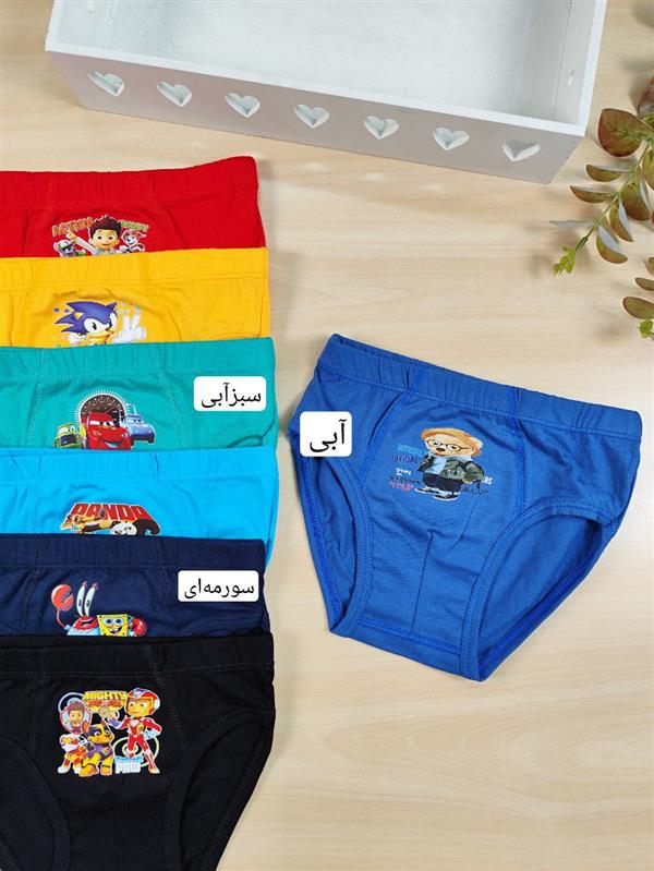 شورت پسرانه انیمیشنی 