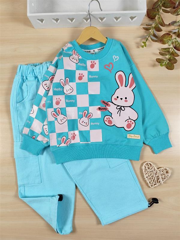 بلوز شلوار Hello bunny 