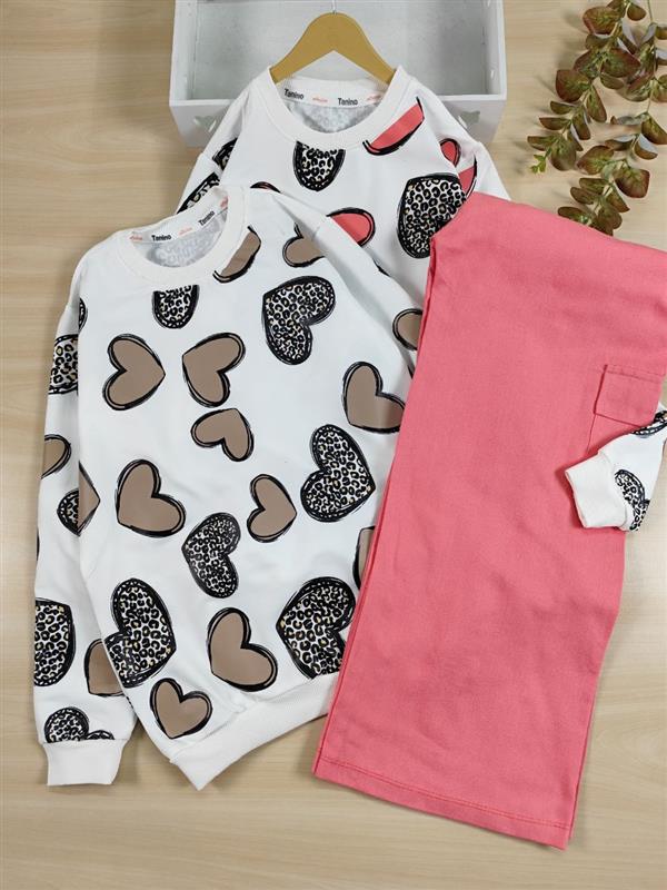 بلوز و شلوار Heart color
