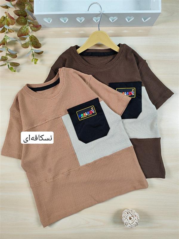 تیشرت جیب نئون 