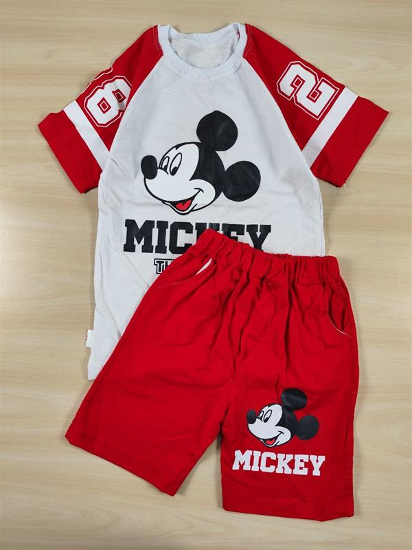 تیشرت شلوارک Mickey دورنگ