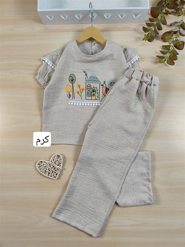 تیشرت شلوار گنجشک و خانه 