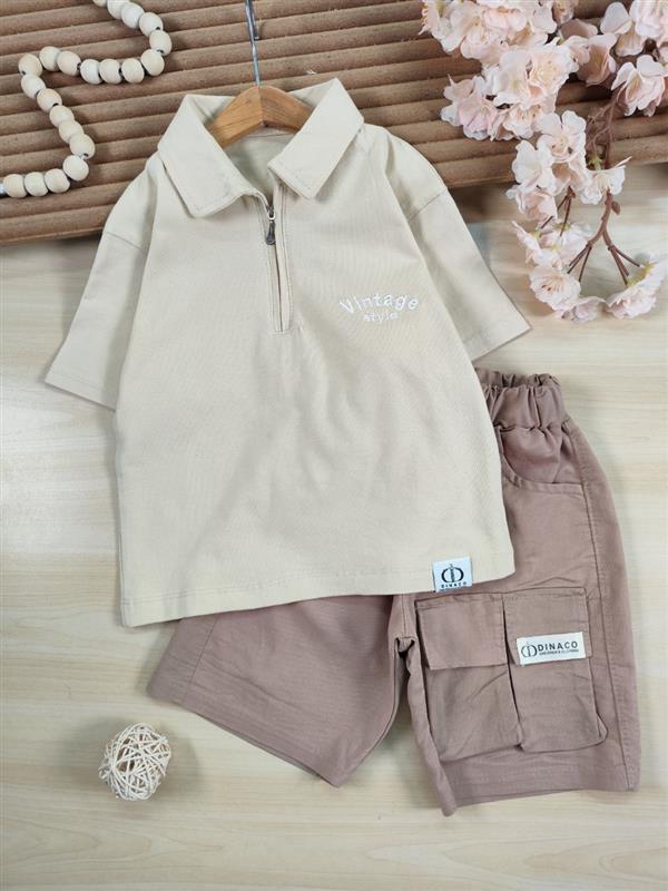 تیشرت شلوارک Vintage style 