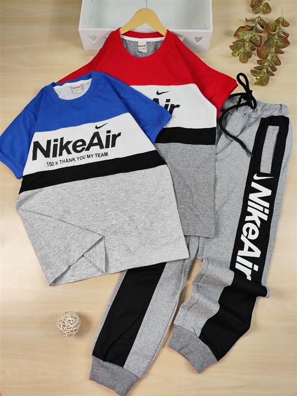 تیشرت شلوار رنگی Nike air 