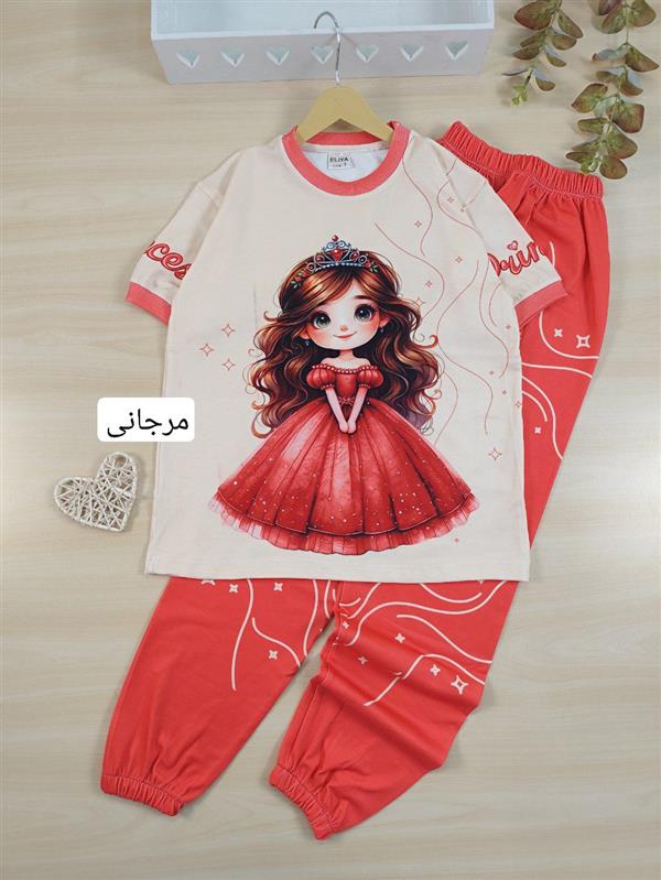 تیشرت شلوار ملکه تاجدار 