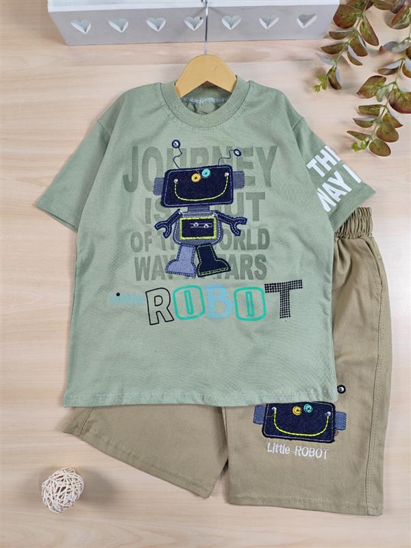 تیشرت شلوارک Little Robot