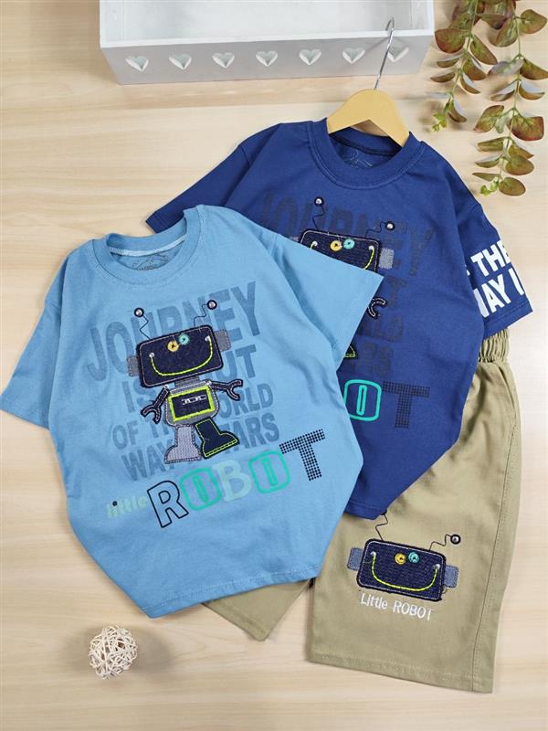 تیشرت شلوارک Little Robot