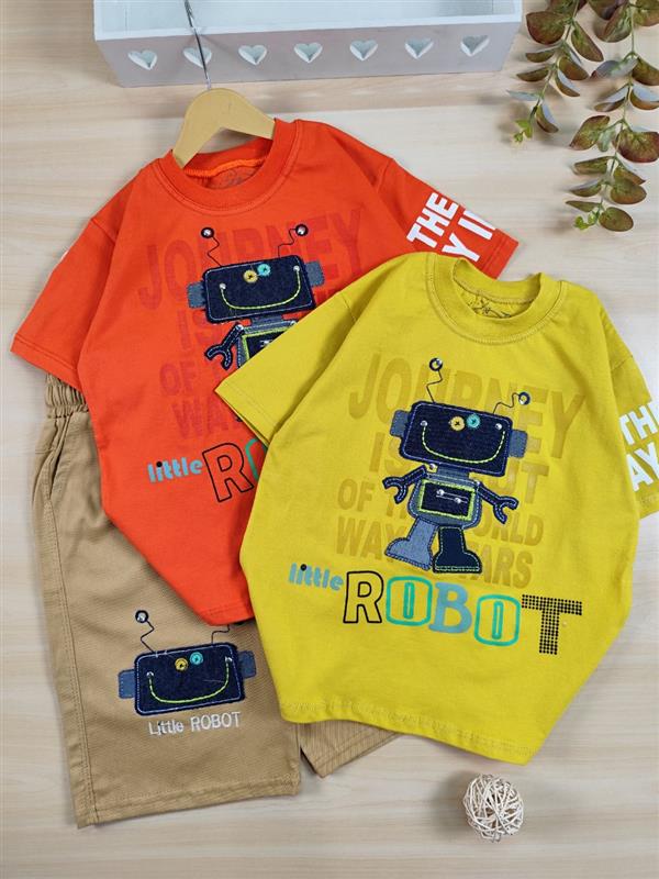 تیشرت شلوارک Little Robot
