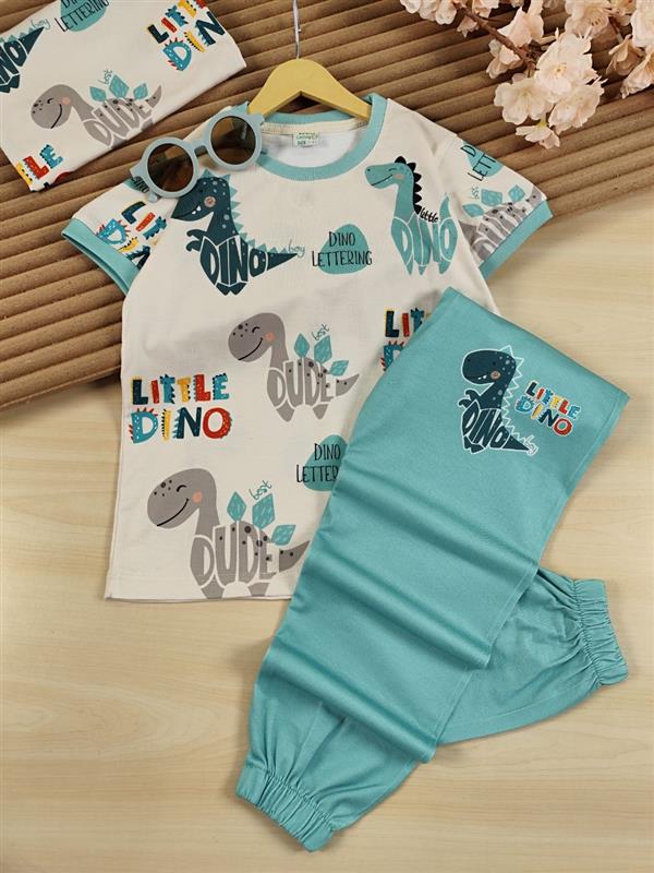 تیشرت شلوار Dino Lettering