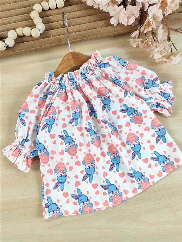 تیشرت شلوارک Bunny heart 