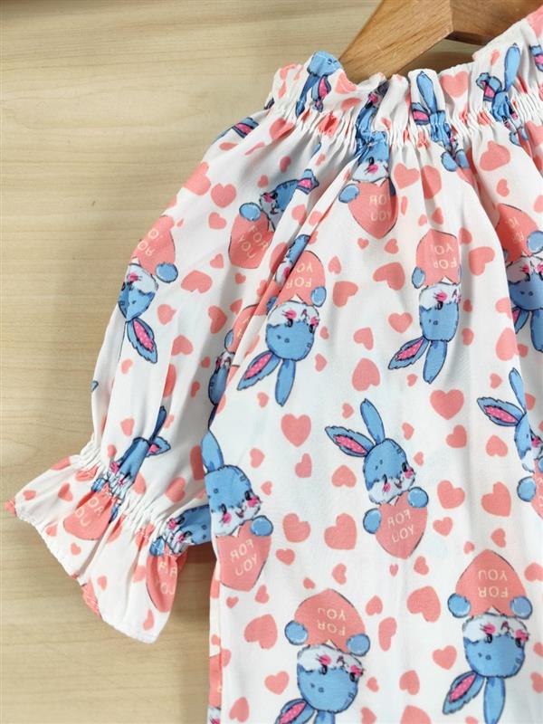 تیشرت شلوارک Bunny heart 
