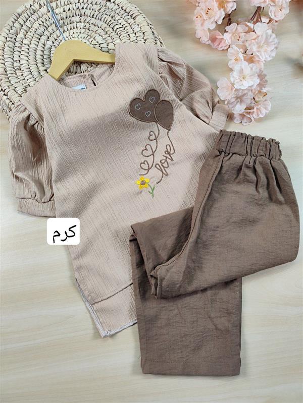 کراپ شلوار Yellow flowers 