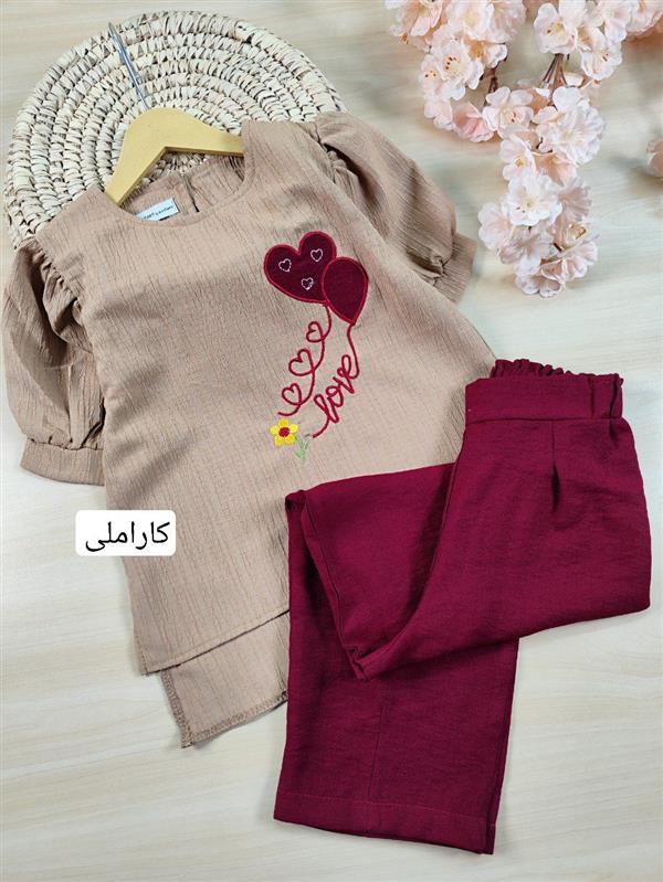 کراپ شلوار Yellow flowers 