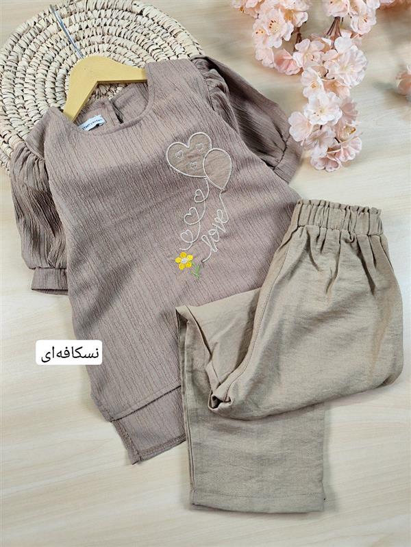 کراپ شلوار Yellow flowers 