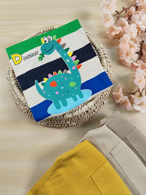 تیشرت شلوارک yellow D