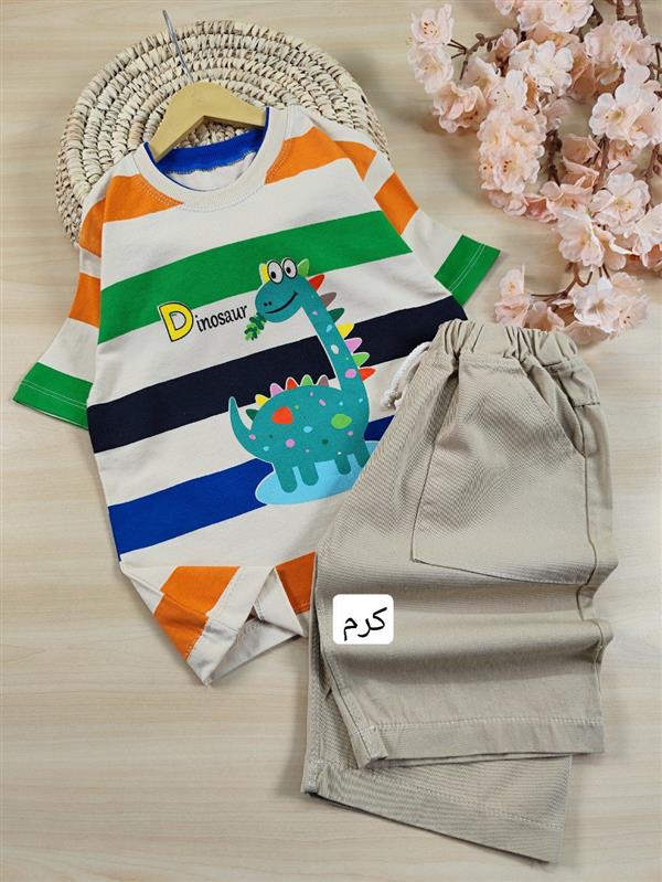 تیشرت شلوارک yellow D