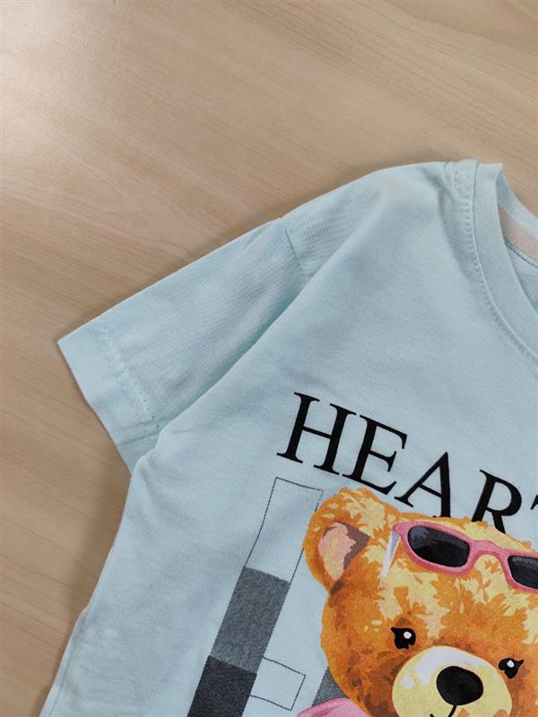 تیشرت تک Heart less