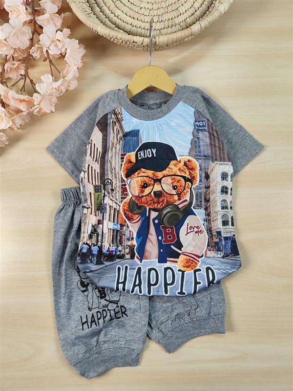 تیشرت شلوارک Happier