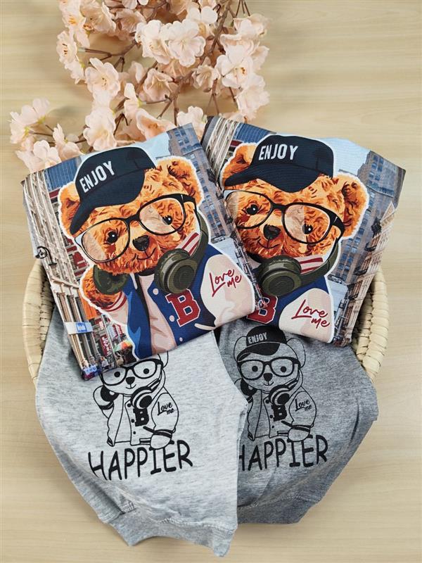 تیشرت شلوارک Happier