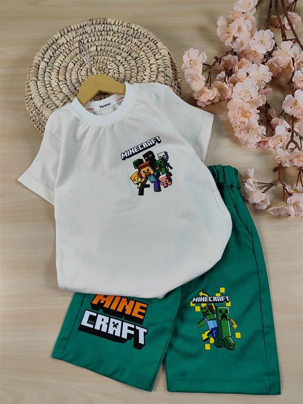 تیشرت شلوارک MIhcraft