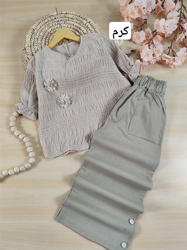 شومیز شلوار کوک دوری روشنک 