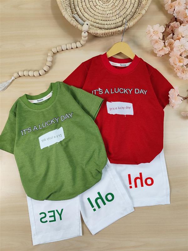 تیشرت شلوار Lucky day 