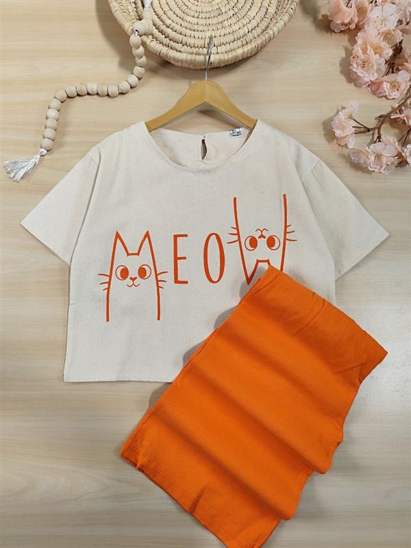 کراپ شلوار Meow 